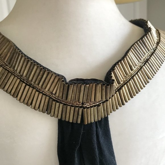 Haute Hippie Embellished Sleeveless Top (M) - Picture 8 of 13